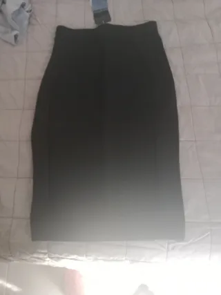 Falda Zara Negra Talla XS