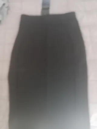 Falda Zara Negra Talla XS