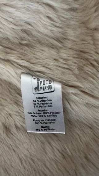 Abrigo niña verde con capucha y pelo