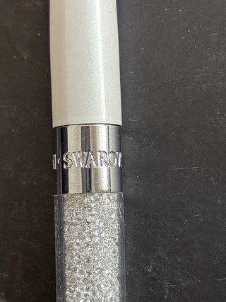Bolígrafo Swarovski Blanco. Último.