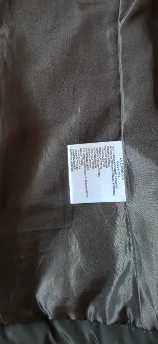 Chaleco acolchado La Española negro