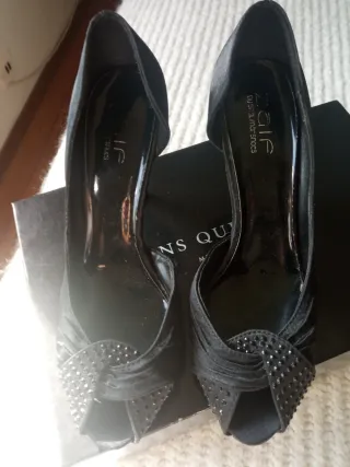 Zapatos de fiesta negros Zalif