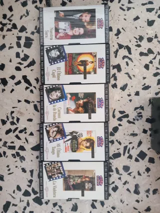 Colección en VHS y DVD cine español