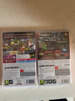 Mario Kart 8 Deluxe y Luigi's Mansion 3 Nintendo S