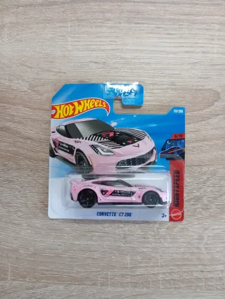 Hot Wheels Corvette C7 Z06 Rosa 113/250