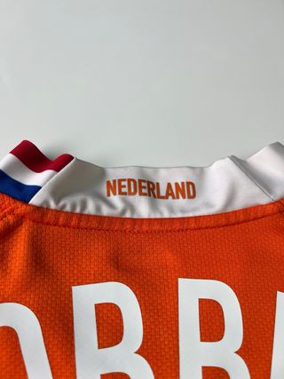 Camiseta nike Holanda 2008 Robben talla S naranja