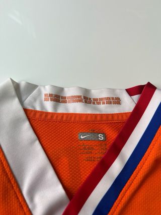 Camiseta nike Holanda 2008 Robben talla S naranja