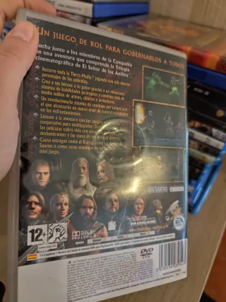 El señor de los anillos ps2
