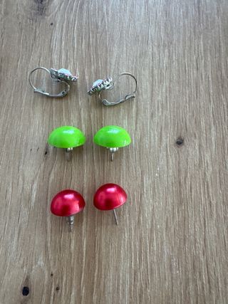 Pack 3 pares pendientes
