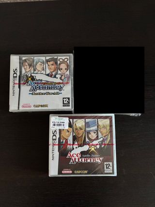 PACK ACE ATTORNEY DS PRECINTADOS PAL ESP