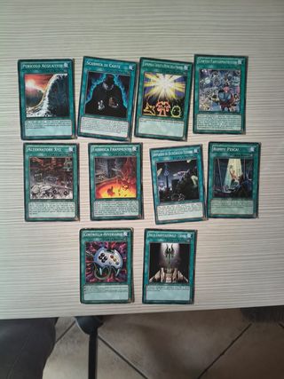 Set Carte Yu-Gi-Oh! Comuni e Rare