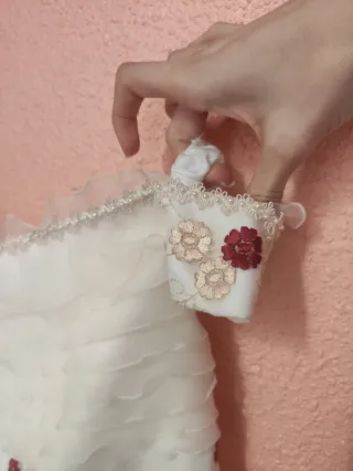 Vestido beige comunión