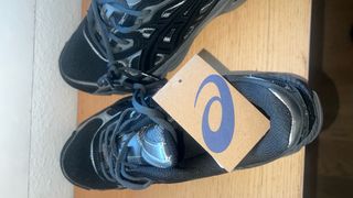 Zapatillas Asics Gel Negras y Grises 44