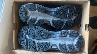 Zapatillas Asics Gel Negras y Grises 44