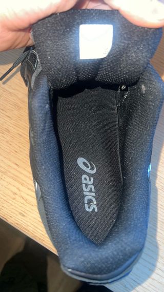 Zapatillas Asics Gel Negras y Grises 44