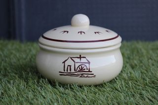 Zuccheriera Mulino Bianco Ceramica Beige