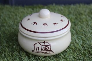 Zuccheriera Mulino Bianco Ceramica Beige