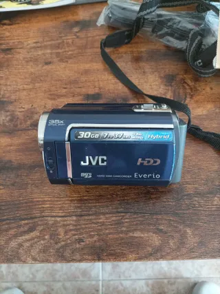 Videocámara JVC Everio HDD 30GB Azul