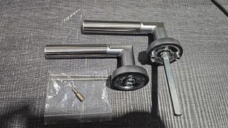 Manija de puerta electrónica Yale