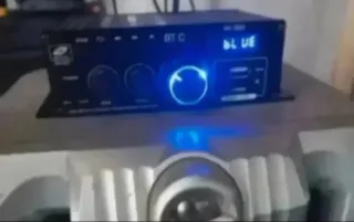 Amplificador AK380 Bluetooth 800W + Mando + Fuente