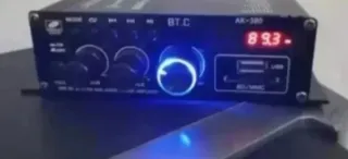 Amplificador AK380 Bluetooth 800W + Mando + Fuente