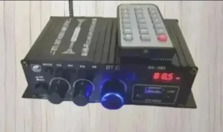 Amplificador AK380 Bluetooth 800W + Mando + Fuente