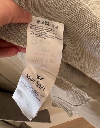 Chaqueta blazer algodón Marc Aurel gris piedra