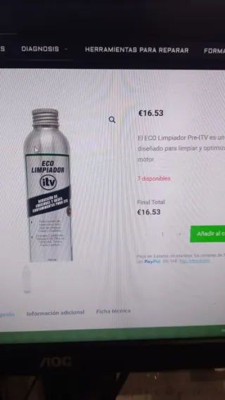 Eco Limpiador Pre-ITV 250 ml