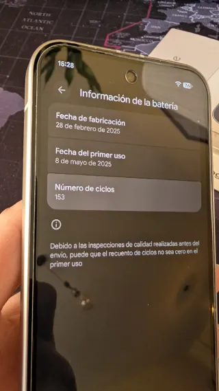 Google Pixel 9a. Blanco 128GB.