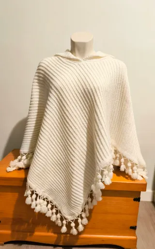 Poncho de lana TU