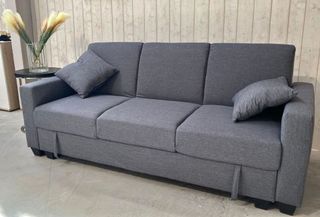 Sofá 210cm con Cama y Arcón