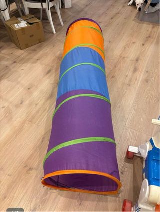 Túnel de juego infantil multicolor