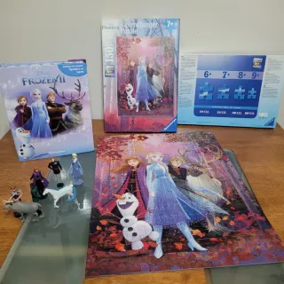 Puzzle y Cuento Frozen 2 Ravensburger 150 Piezas