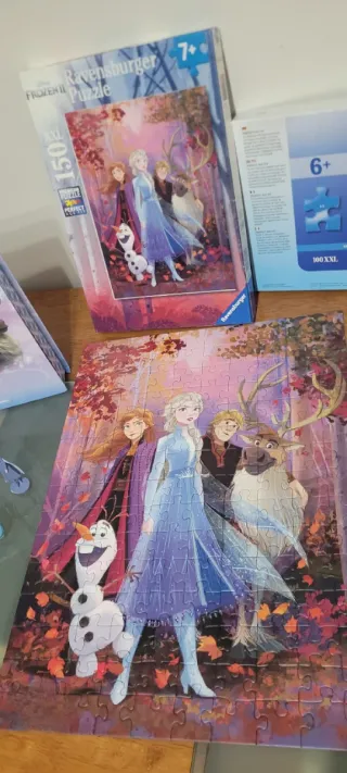 Puzzle y Cuento Frozen 2 Ravensburger 150 Piezas