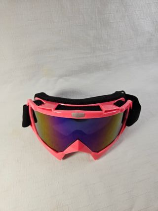 Gafas de esquí rosas