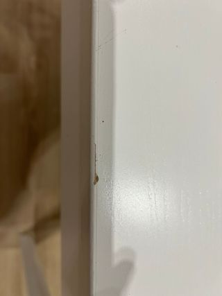 Mesa extensible blanca 180/240x 90 cm