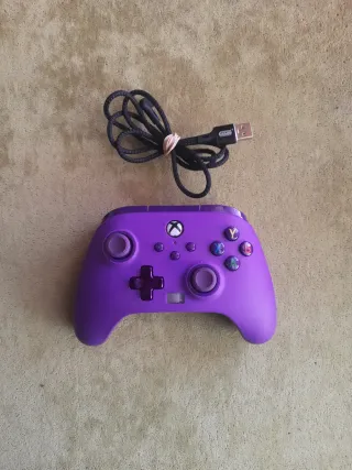 Mando PowerA Wired Púrpura Xbox/PC