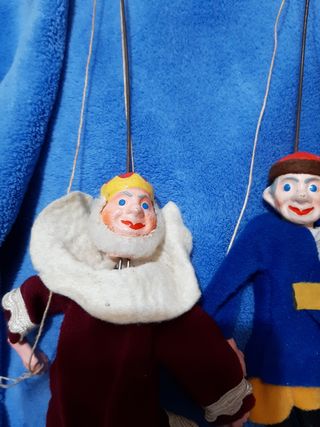 Marionetas checas Vintage