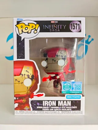 Funko Pop! Iron Man 1571 Infinity Saga 9500 piezas