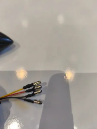 Intermitentes LED Moto Negros