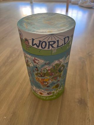 PUZZLE MAPA MUNDO