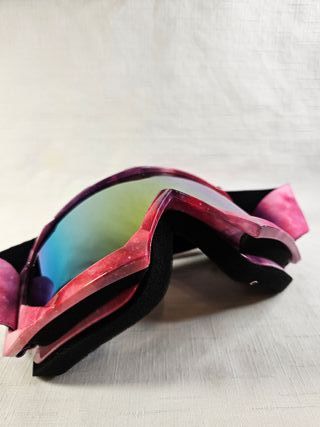 Gafas de esquí con diseño espacial