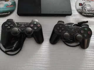 Lote PS2 Slim 9000, Accesorios y Juegos