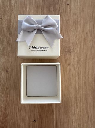 Conjunto bisutería plateado y azul