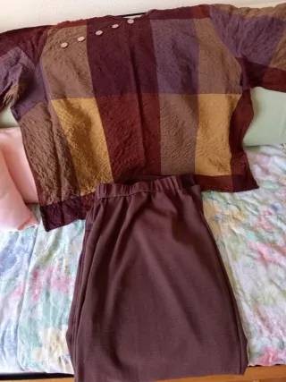 Set blusa e pantalone fluido