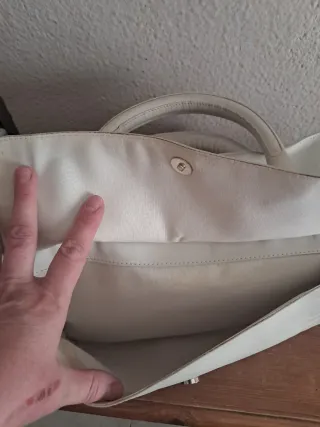 Bolso Uterqüe blanco