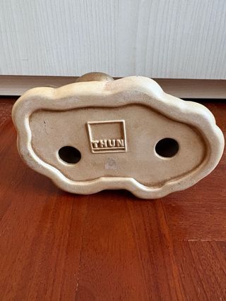 THUN Coppia Di Angeli Su Nuvola Con Candela 15x10