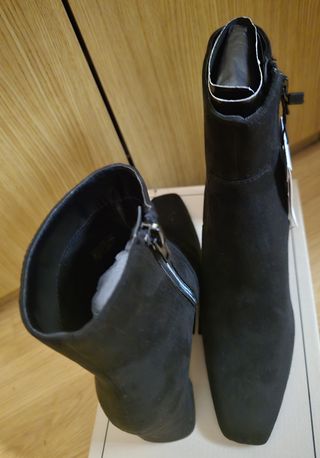 Botines Mango Negros Talla 36