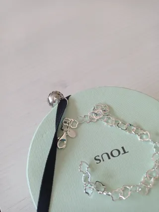 Pulsera carrusel en plata.tous