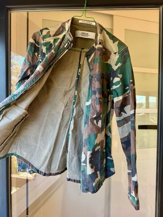 chaqueta tejana Replay militar